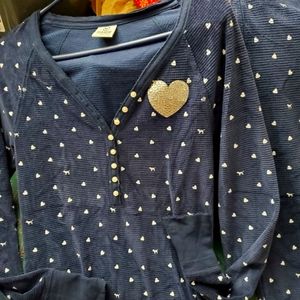 Pink Victoria Secret long sleeve/leg pajamas